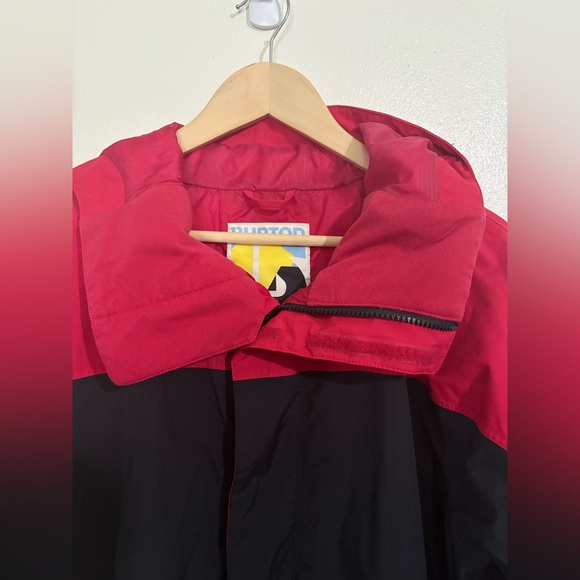 Burton Dryride Ski Jacket Mens Large Full Zip Pockets Hooded - Picture 3 of 6